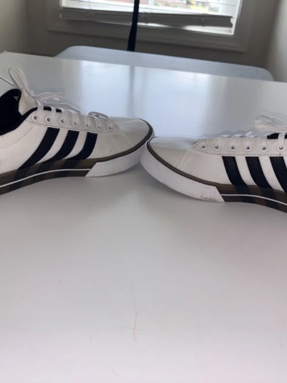 Men's Adidas Daily 3.0 'Translucent Outsole - Cloud White' Skating FW7049 sz. 11
